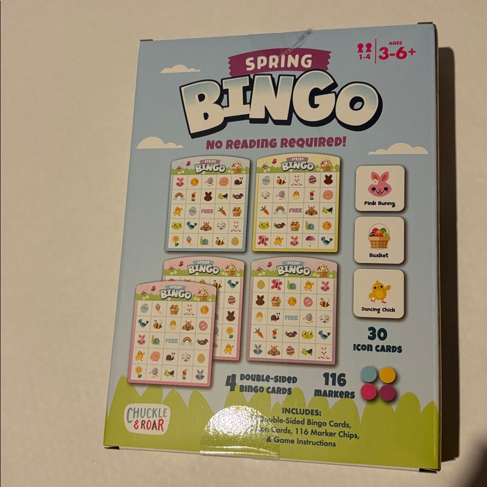 Spring Bingo Game for Kids - Multicolor - Picture 2 of 5